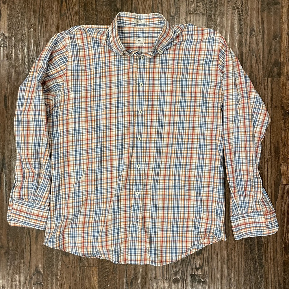 Peter Millar Large long sleeve button down